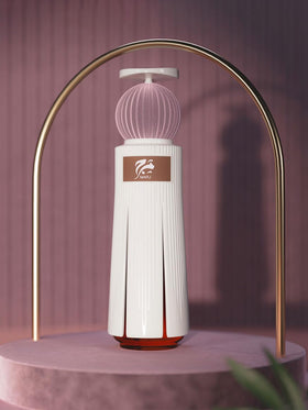 Oud note closeup in Marj emphasizes woodsy warmth for refined presence