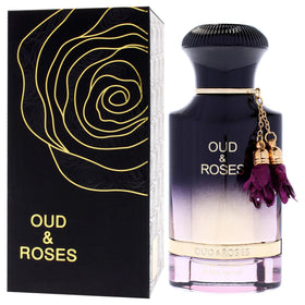 Ahmed Al Maghribi Oud and Roses rose-oud note closeup, Turkish rose and oud.