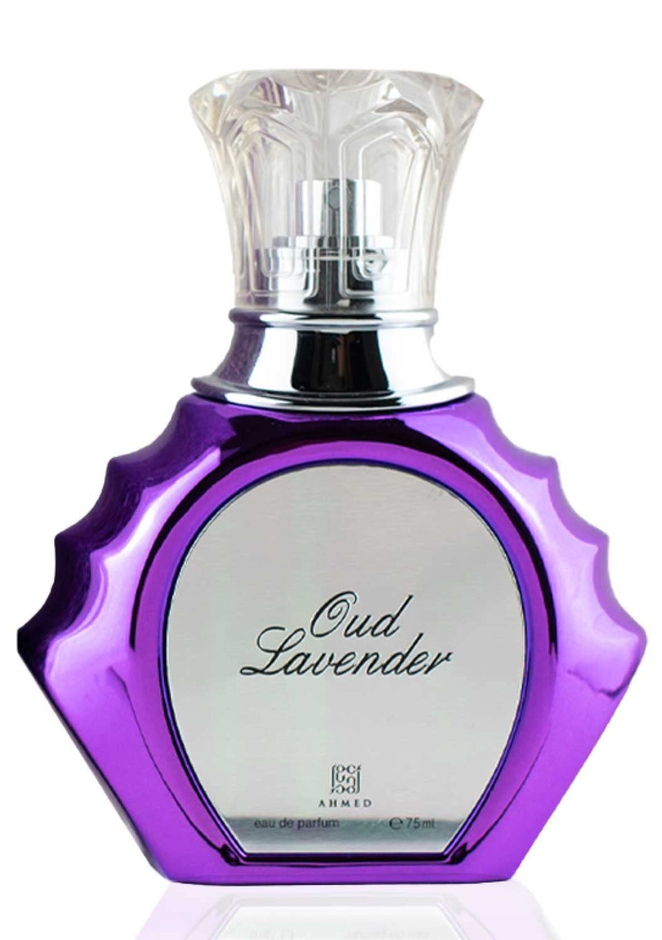 Ahmed Al Maghribi Oudh Lavender bottle front, ideal for day-to-night wear.