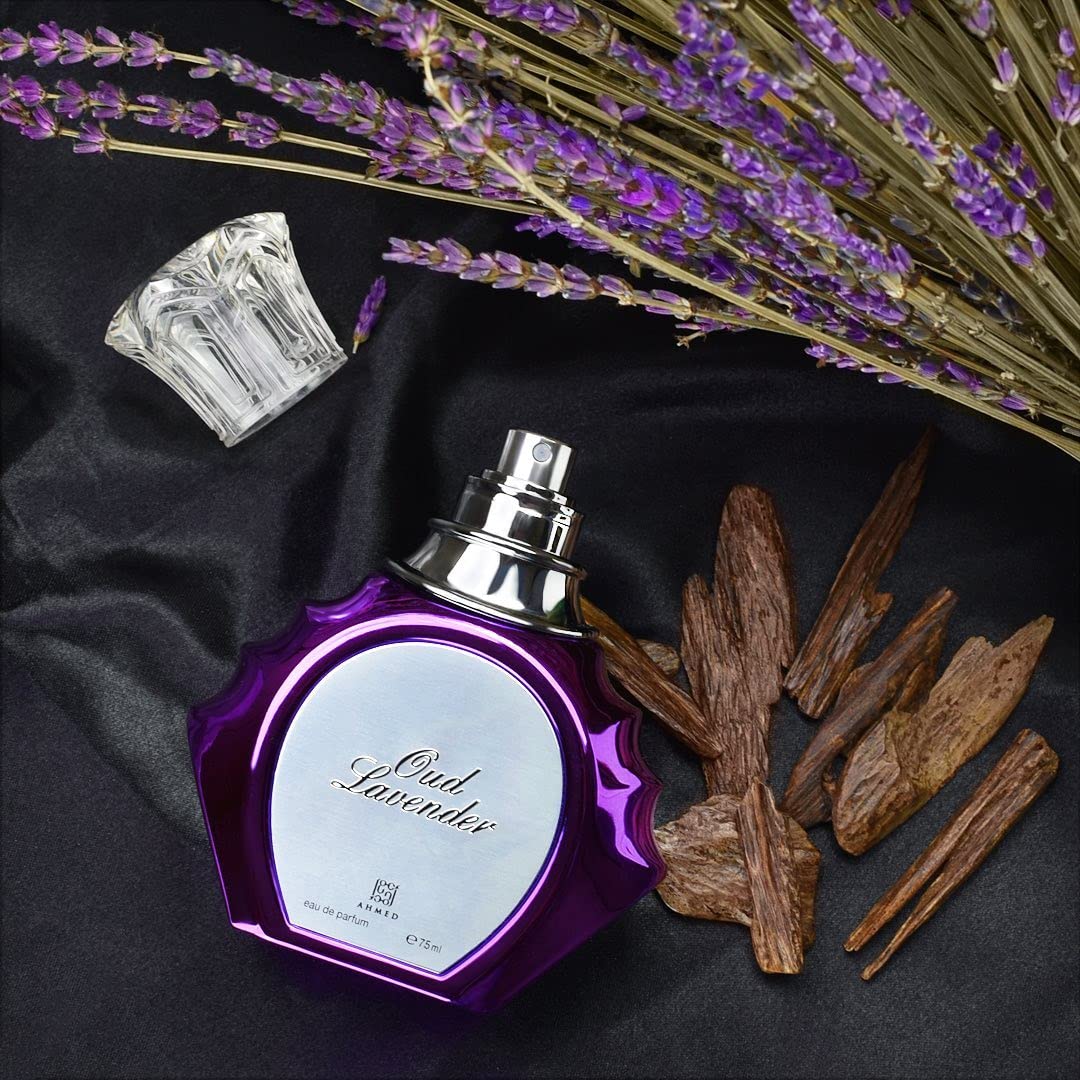 Ahmed Al Maghribi Oudh Lavender Dubai visual, crafted for modern luxury fragrance lovers.