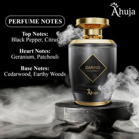 AHUJA Daring cap close-up, premium attention to detail.