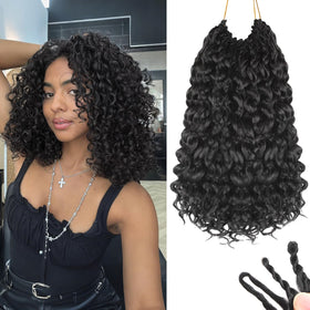AIBEO GoGo Curl 12inch deep wave for natural look and easy install
