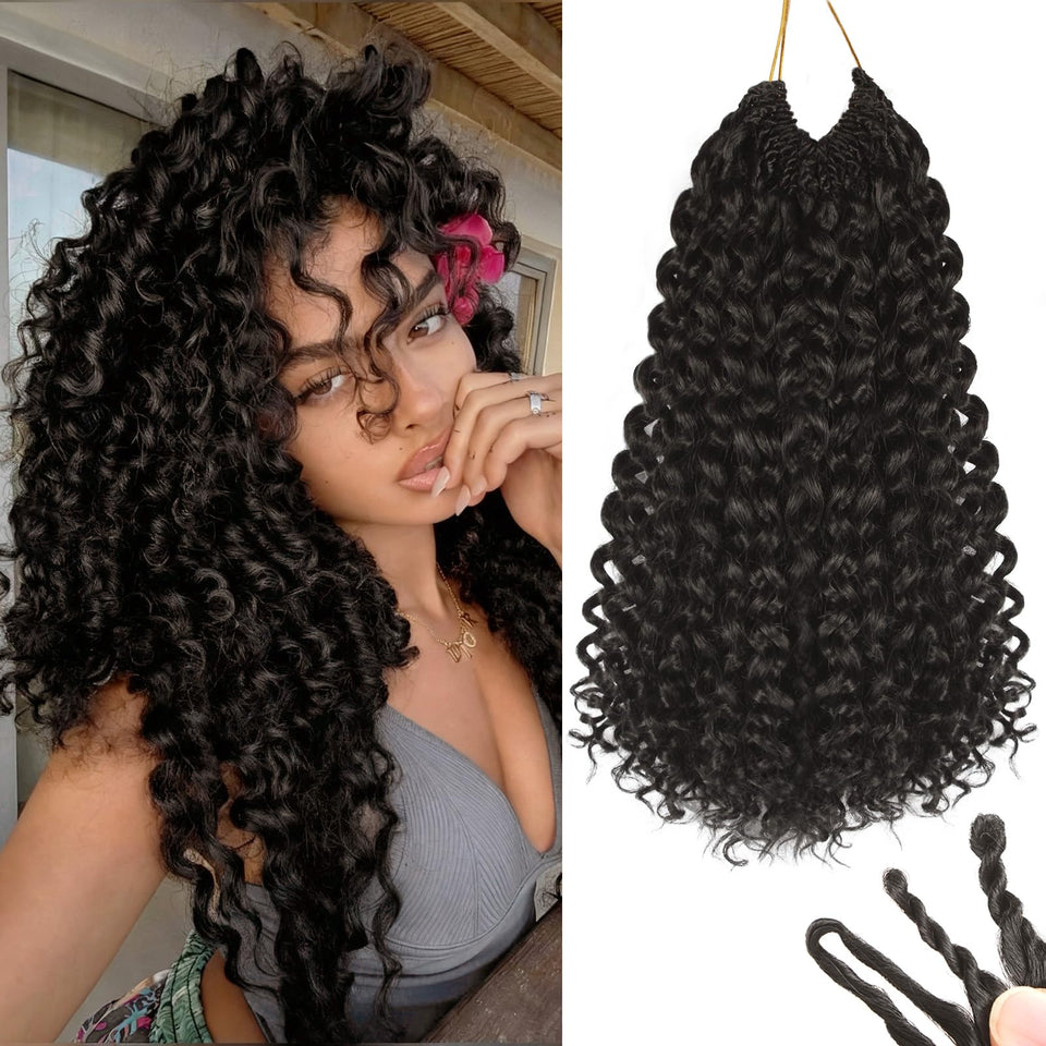 AIBEO GoGo Curl protein silk fiber close-up showing soft, realistic texture.