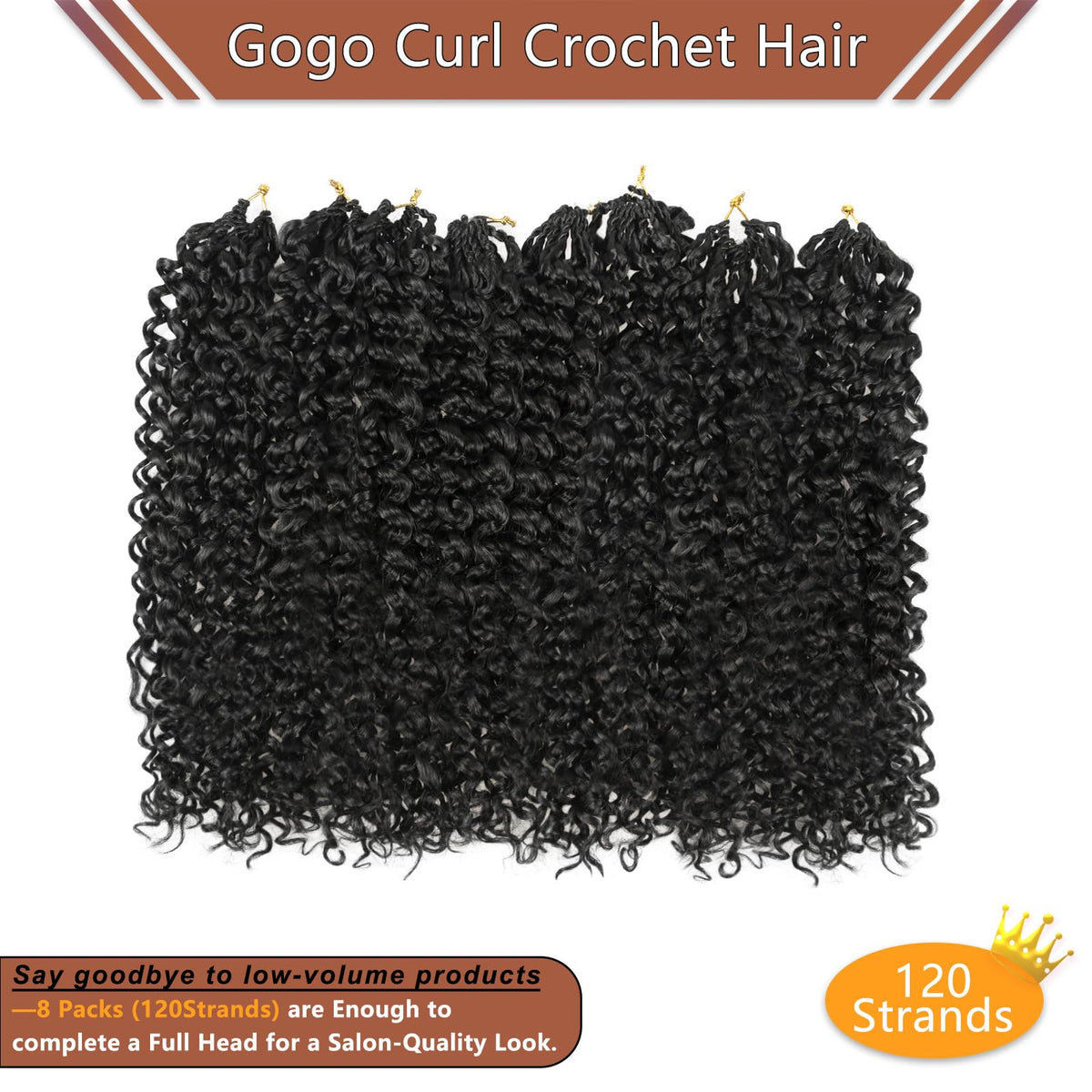Close-up of protein silk fiber curls showing soft, natural texture by AIBEO.