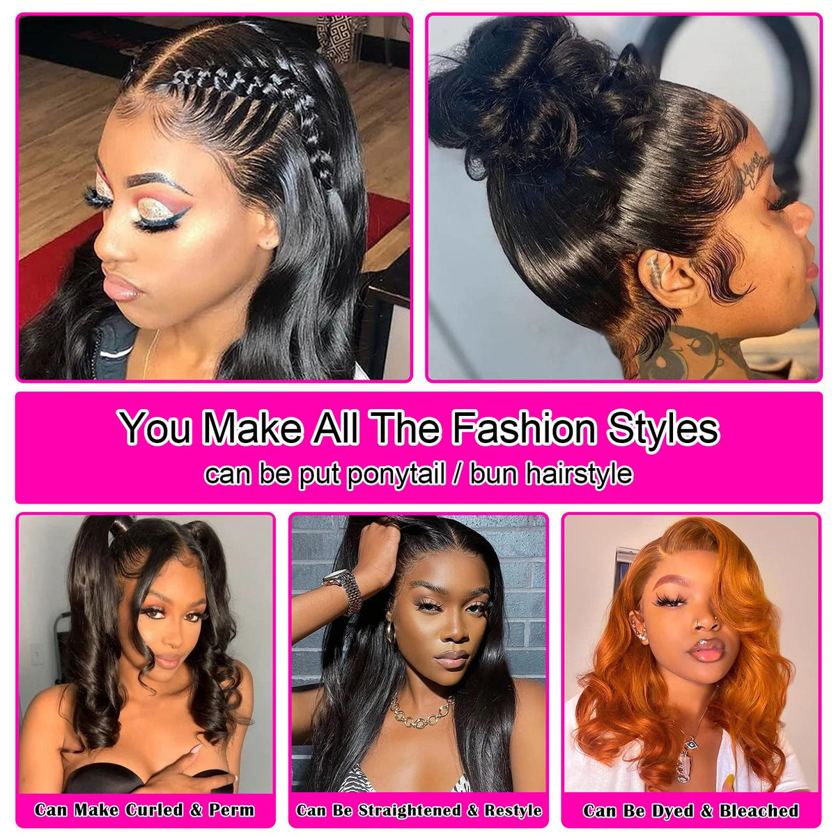 Aicrelery 13x6 lace front wig with ear to ear lace for comfortable wear
