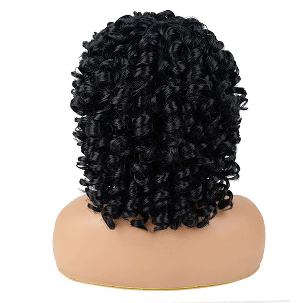 AIDUSA lightweight curly wig easy to style for quick looks.