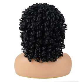 AIDUSA lightweight curly wig easy to style for quick looks.