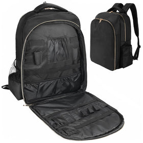 AIHOPESTO barber bag front view shows professional organization for tools on the go.