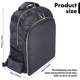 AIHOPESTO barber bag interior pockets keep tools secure and easy to access.