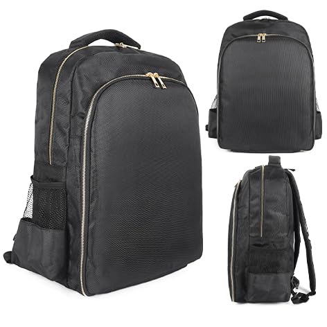 AIHOPESTO barber bag waterproof fabric protects gear during travel and rainy days.