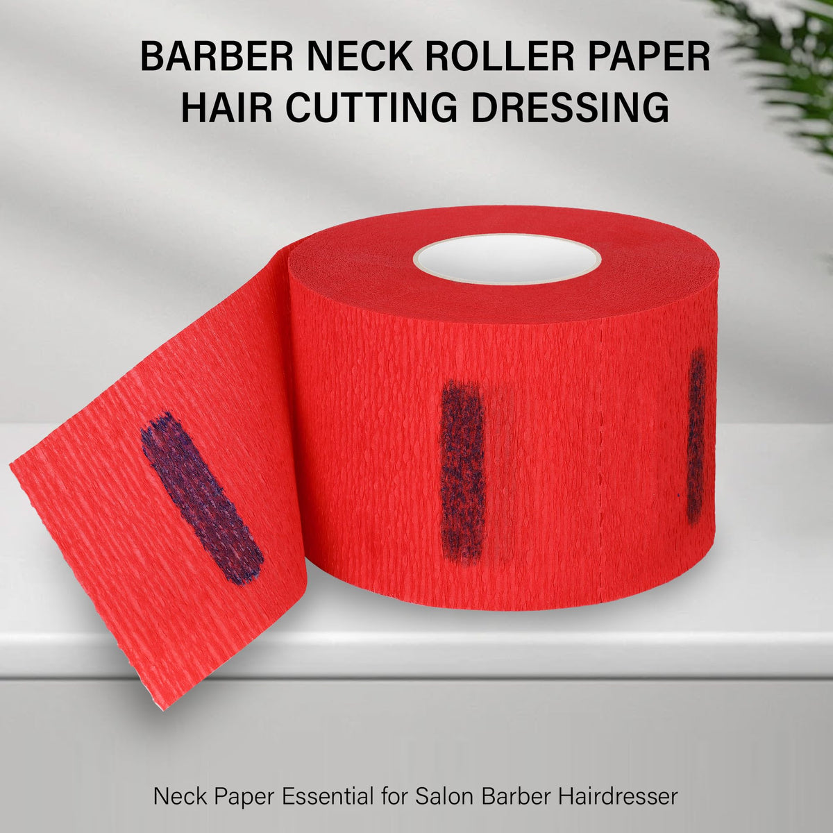 AIHOPESTO pink disposable neck strips provide hygienic barrier for precise cuts