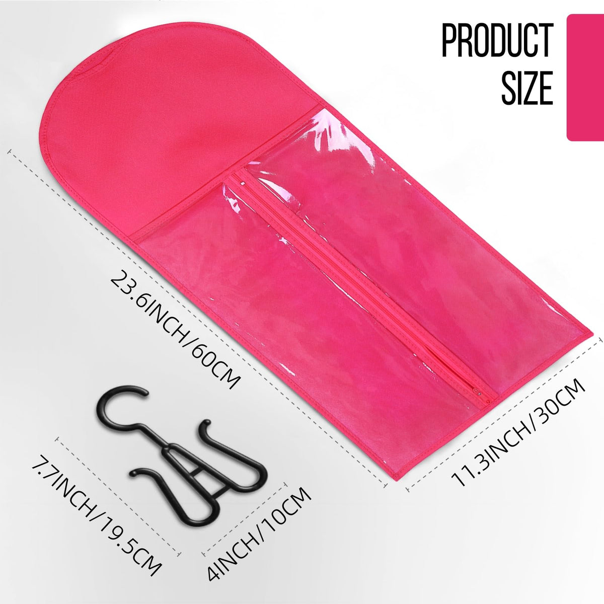 AIHOPESTO wig-hanger design protects clips while organizing.