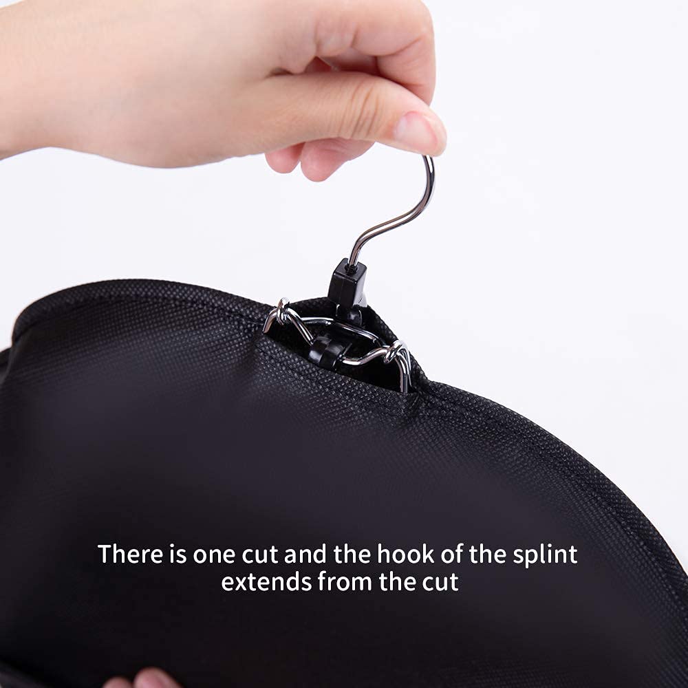 Compact, portable storage solution ideal for travel.