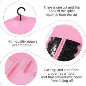 AIHOPESTO travel-friendly wig bag keeps luggage organized.