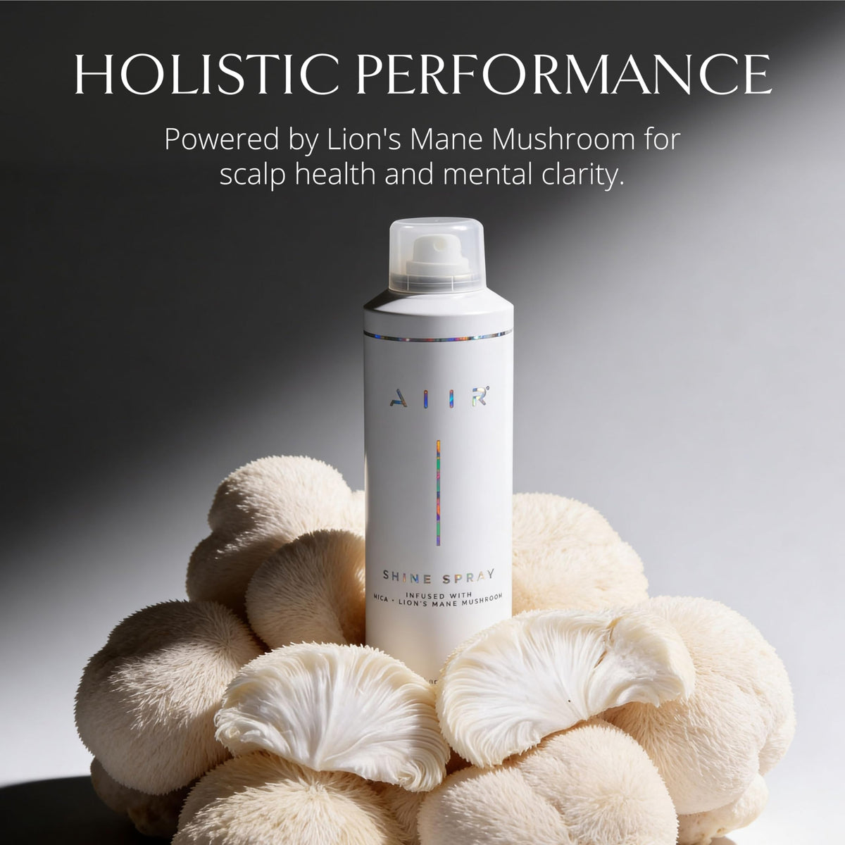 AIIR Shine Spray enhances curls with definition and lasting shine.