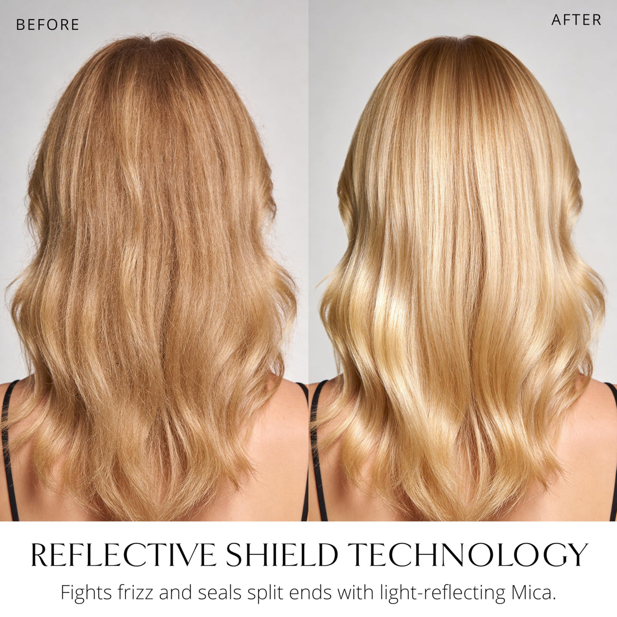 AIIR Shine Spray humidity shield protecting hair from moisture.