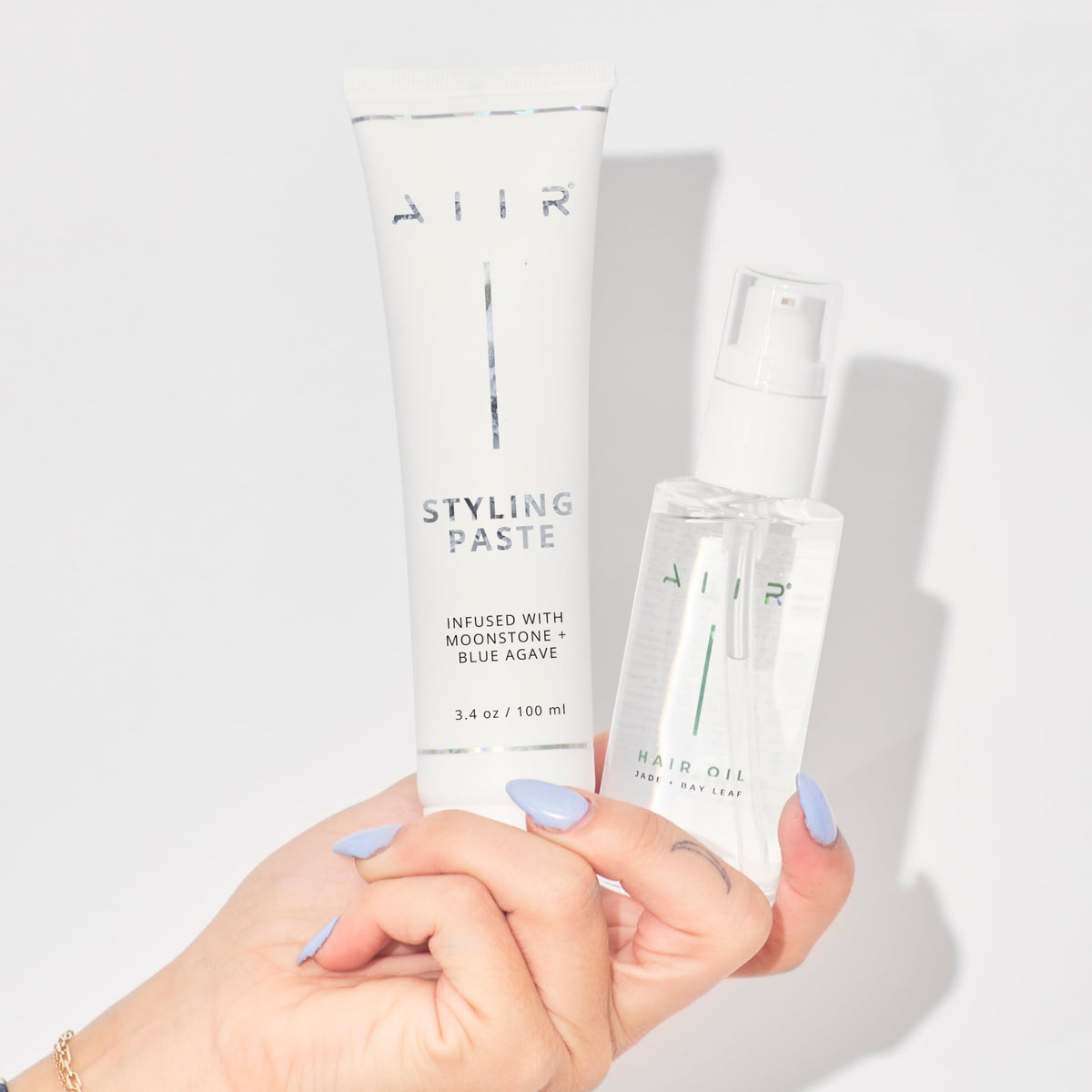 AIIR Styling Hair Paste adds pliable hold and definition without stiffness