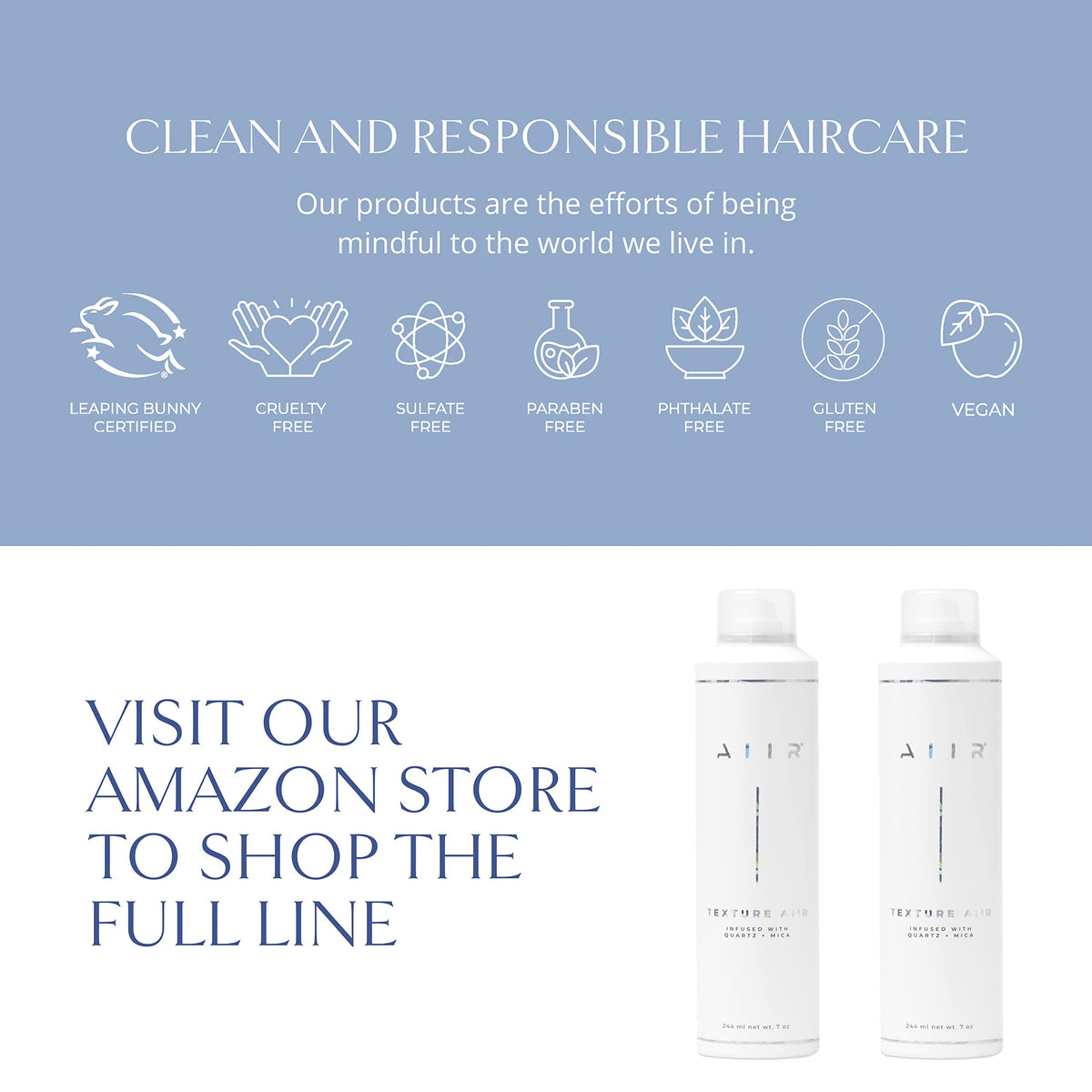 AIIR Texture Spray offers a grit finish for textured look
