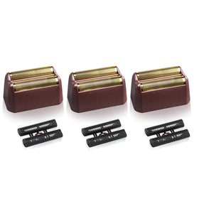 AIJALY 3-pack finale foil close-up for precise professional shaving