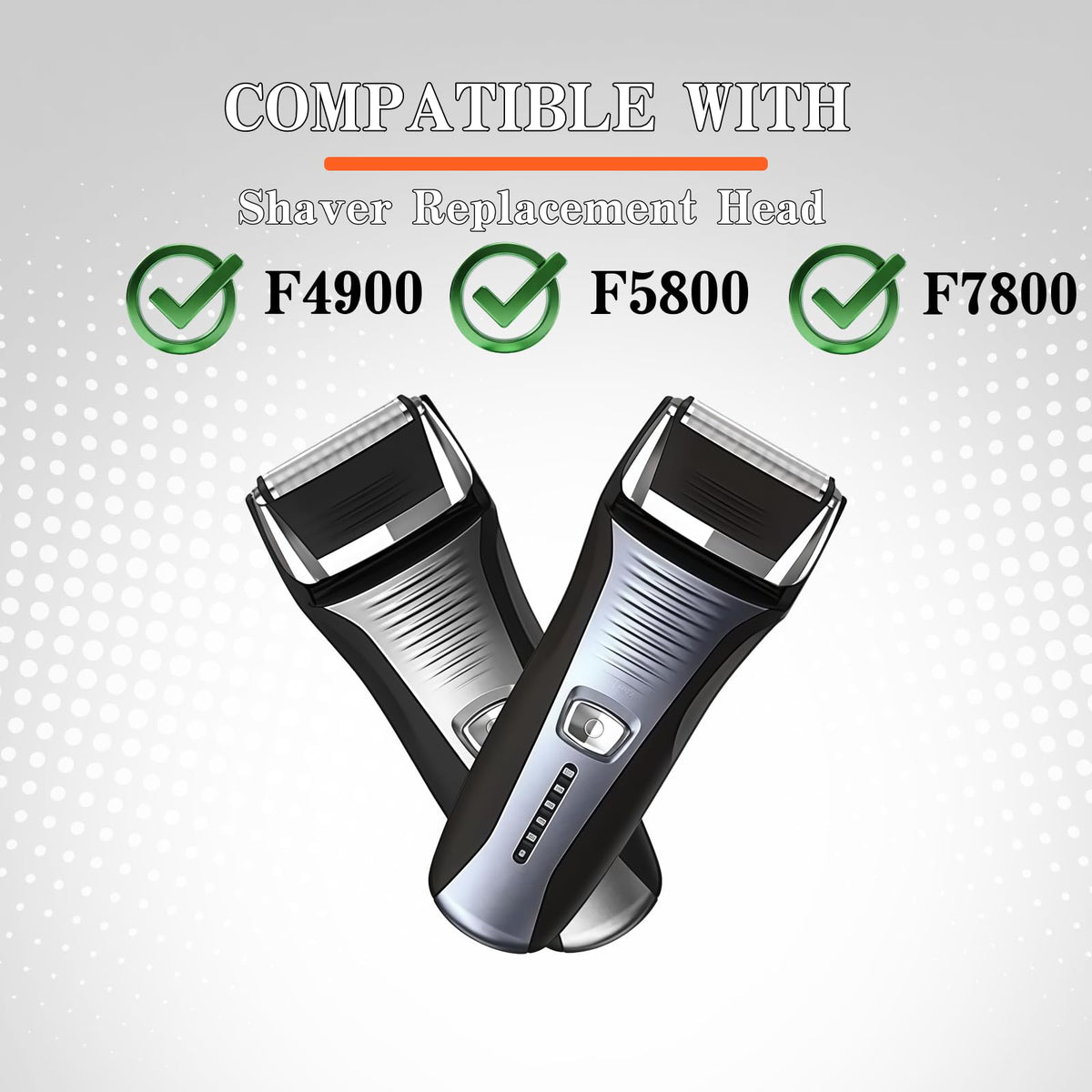 AIJALY foil and cutters for Remington F7800 provide comfortable shaves.