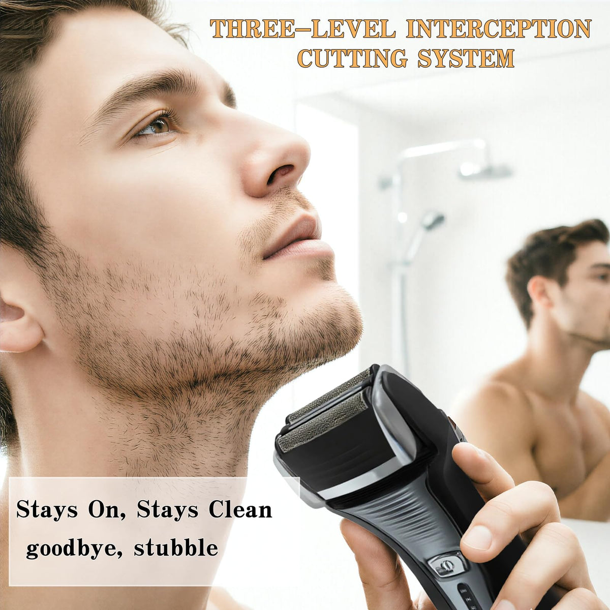 AIJALY foil shaver head for Remington F5800 ensures precise trimming.