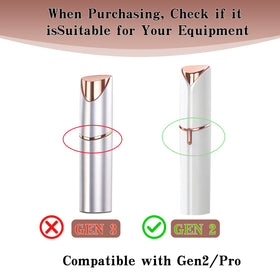 AIJALY Gen2 replacement head hypoallergenic material reduces irritation