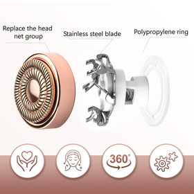 AIJALY Gen2 replacement head packaging includes six heads