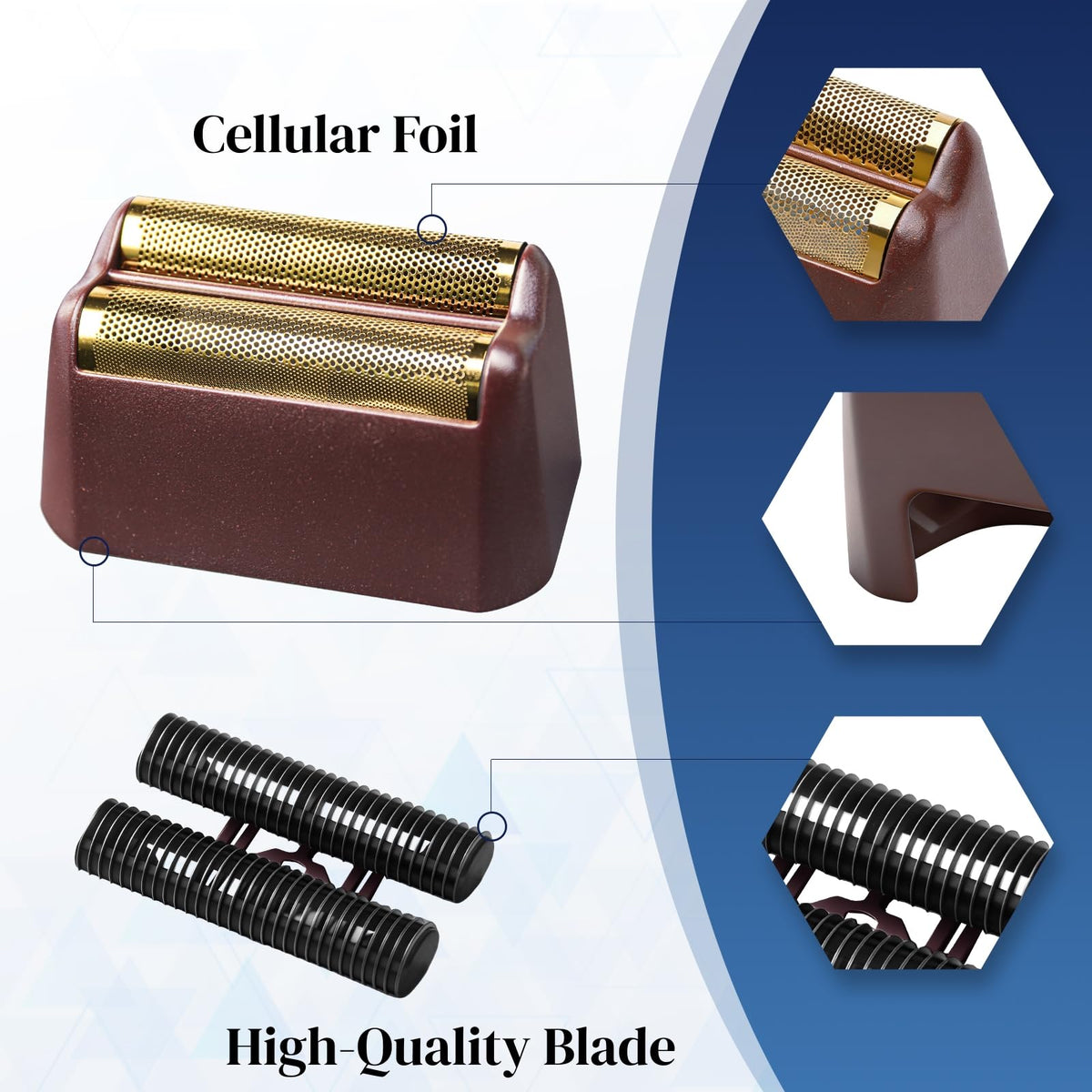 AIJALY hypoallergenic honeycomb surface close-up for gentle skin contact