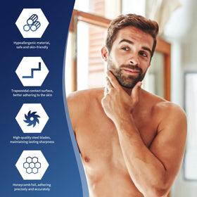 AIJALY self-forming steel blades maintain sharpness during grooming.