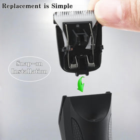 AIJALY trimmer blades hygiene tips suggest regular replacement for grooming.