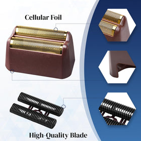 AIJALY foil assembly in use supports consistent performance during grooming