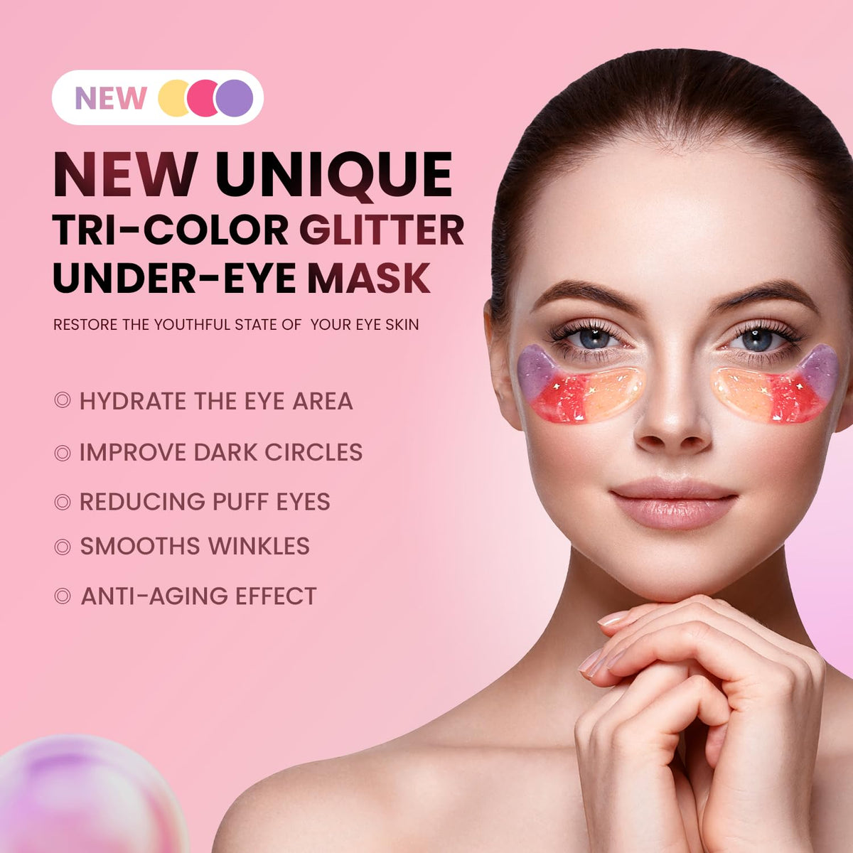 AILEORY under-eye patches target puffiness and dark circles