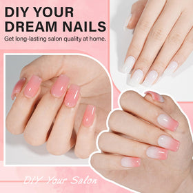 AILLSA full-cover nail tips deliver natural shape and durability