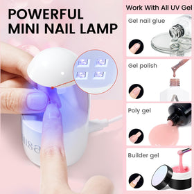 AILLSA thin back edge nail tips for a better fit.