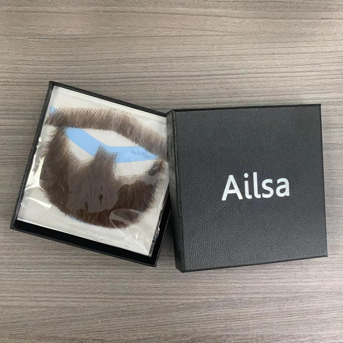 Ailsa realistic brown mustache adds authenticity to costumes and characters