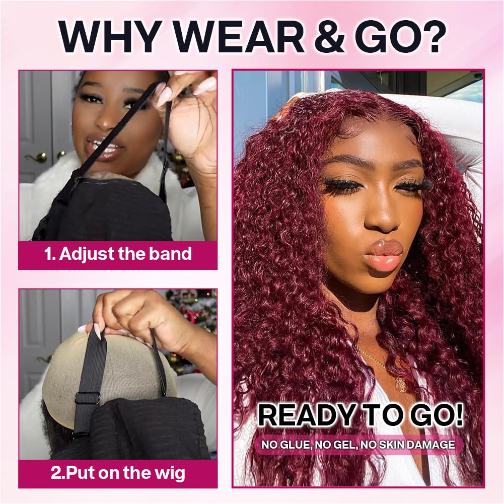 Ailwelia Brazilian virgin hair curly wig offering true length and versatile styling