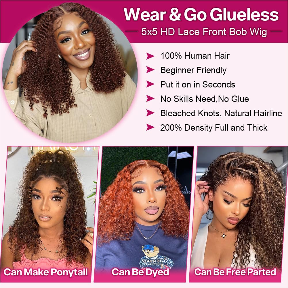 Ailwelia wear-and-go wig lets you transform your look in minutes.