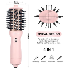 Aima Beauty 360° airflow design for even drying and gentle styling.