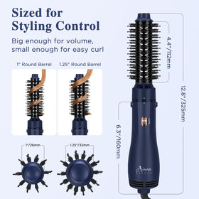Aima Beauty ergonomic handle design for comfortable styling sessions.