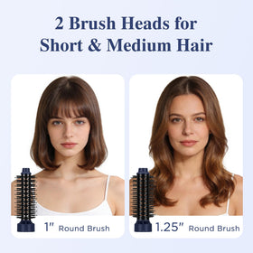 Aima Beauty coconut-infused ceramic barrels delivering shine and moisture.