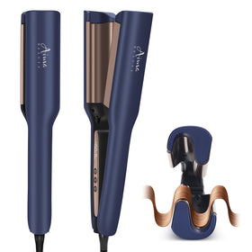 Aima Beauty deep wave curling iron with full-wrap barrel for safe styling