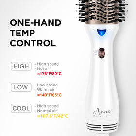 ETL-certified device ready for safe styling with a robust swivel cord