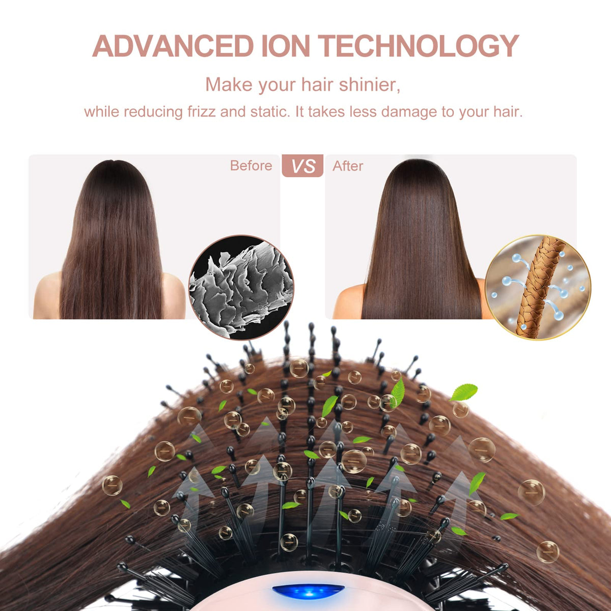 Aima Beauty device with three heat and two speed settings.