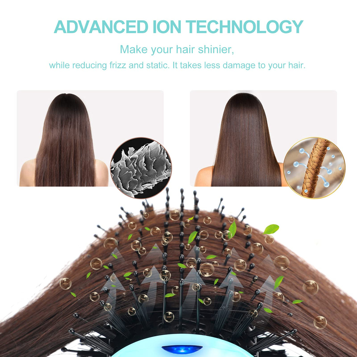 Aima Beauty three heat settings and two speeds tailor styling for different hair types.