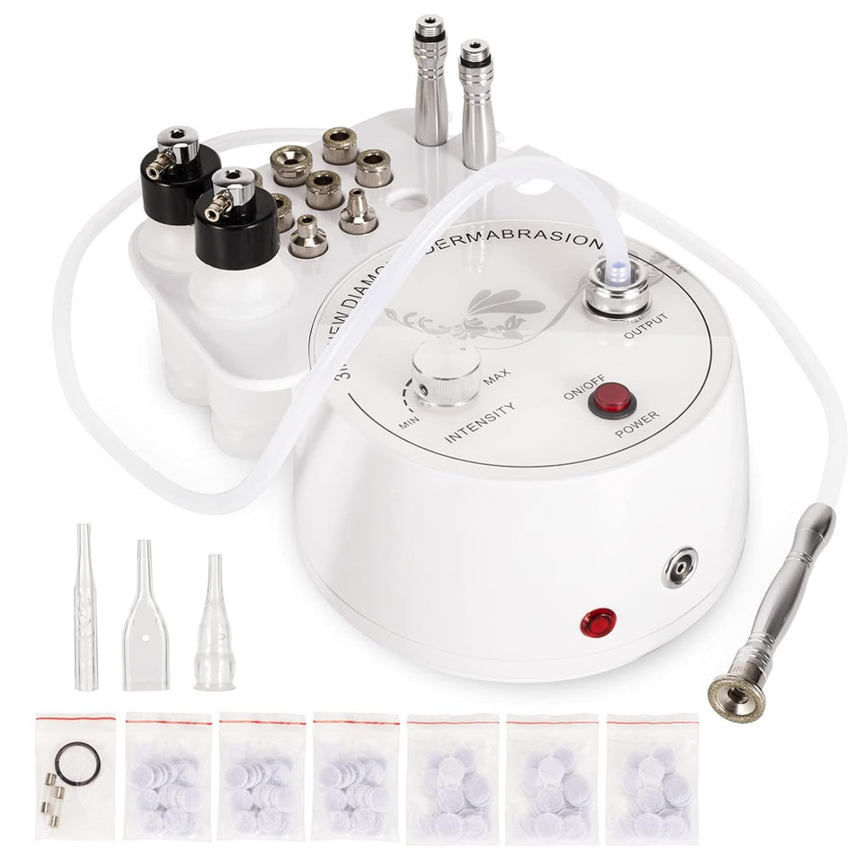 AIMENGXI 3-in-1 microdermabrasion machine front view for at-home professional skin care