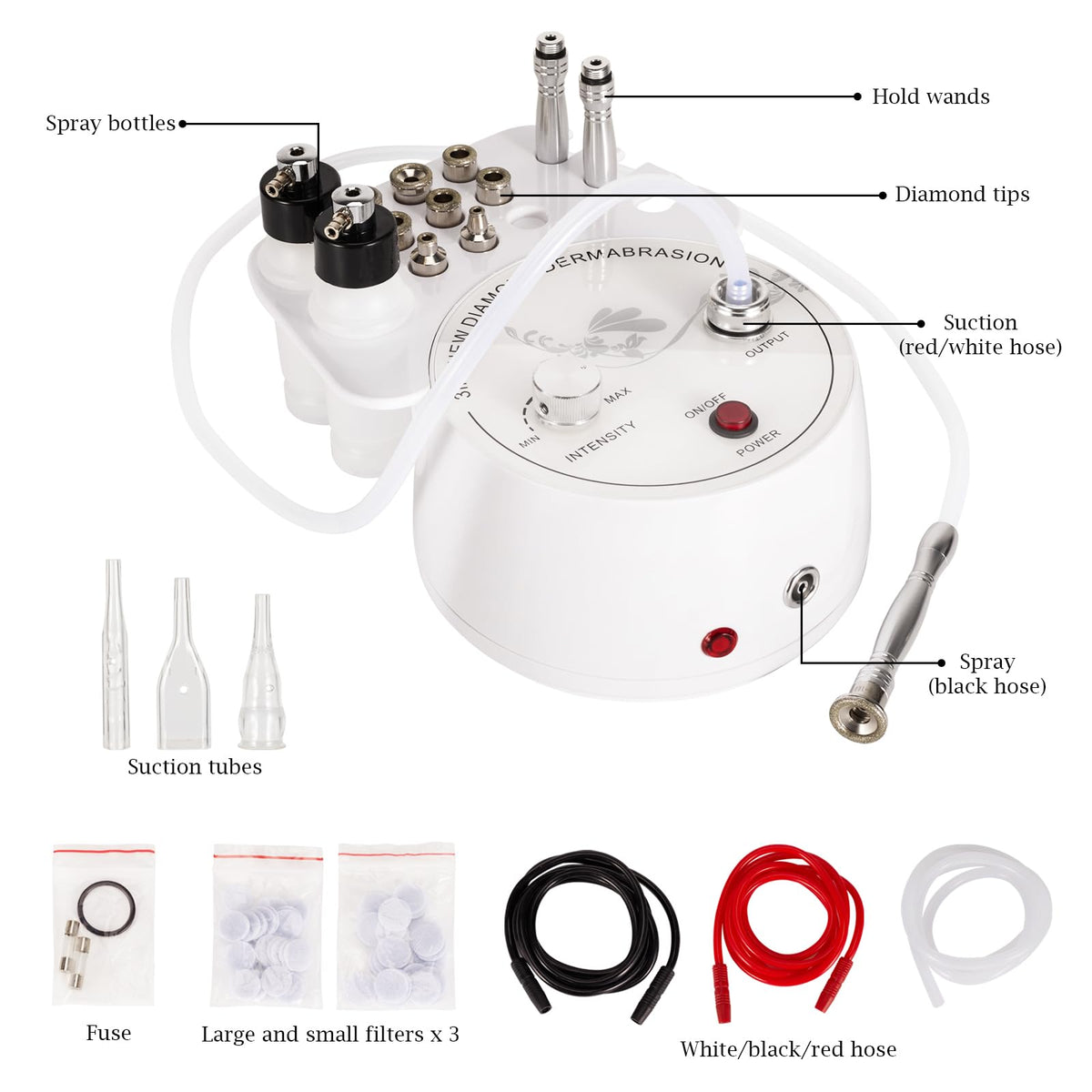 AIMENGXI detachable bracket helps organize heads and wands