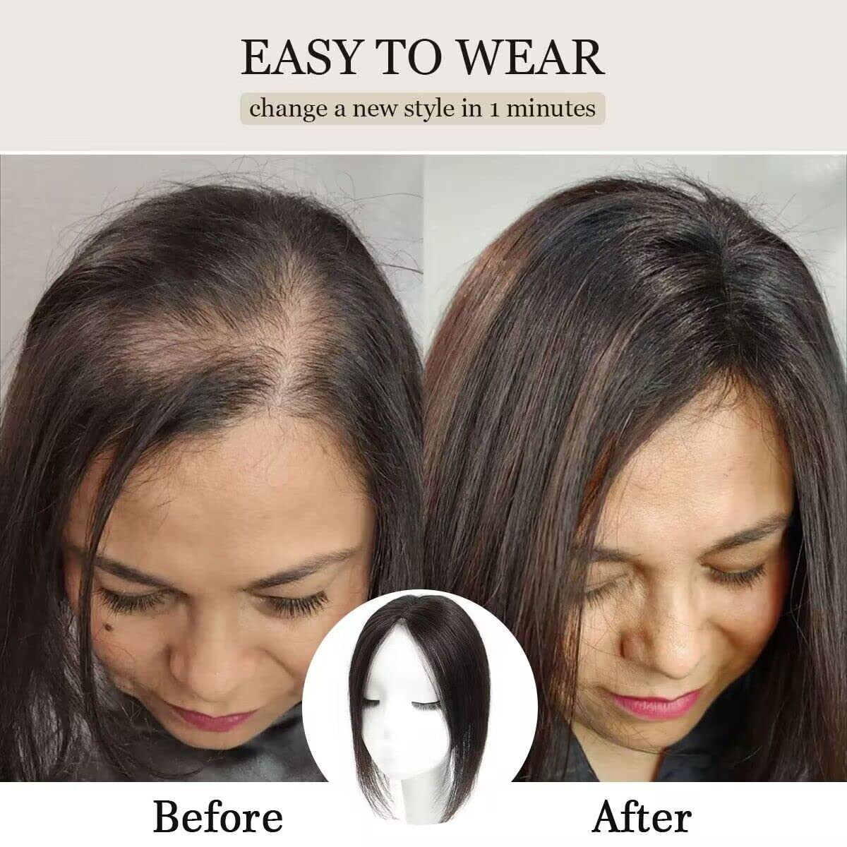 Aimeolyn color shade guide helps match or customize tone effectively.