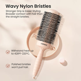 AIMIKE built-in section pin helps separate hair during blowouts.