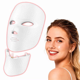 Aimilove red-light therapy mask for face and neck providing at-home skin rejuvenation