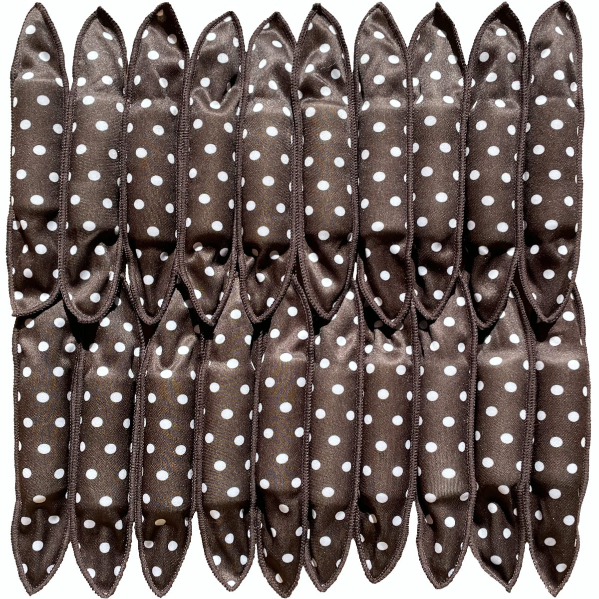 Aimin Hair heatless curlers dark foam rollers close-up for easy at-home waves without heat.
